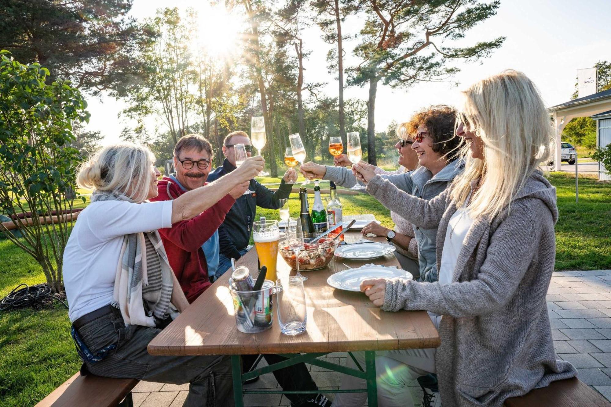 Terrassenwohnung "Inselhain" - Oase Am Haff Garz  Екстер'єр фото