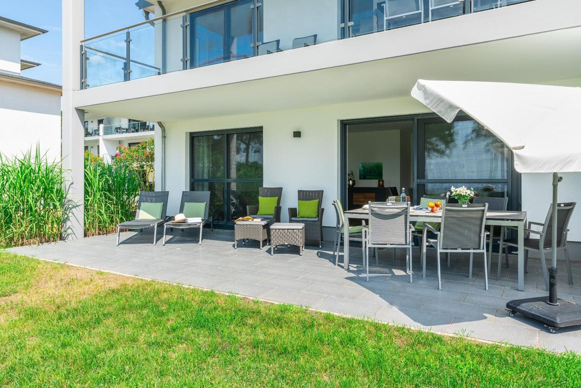 Terrassenwohnung "Inselhain" - Oase Am Haff Garz  Екстер'єр фото